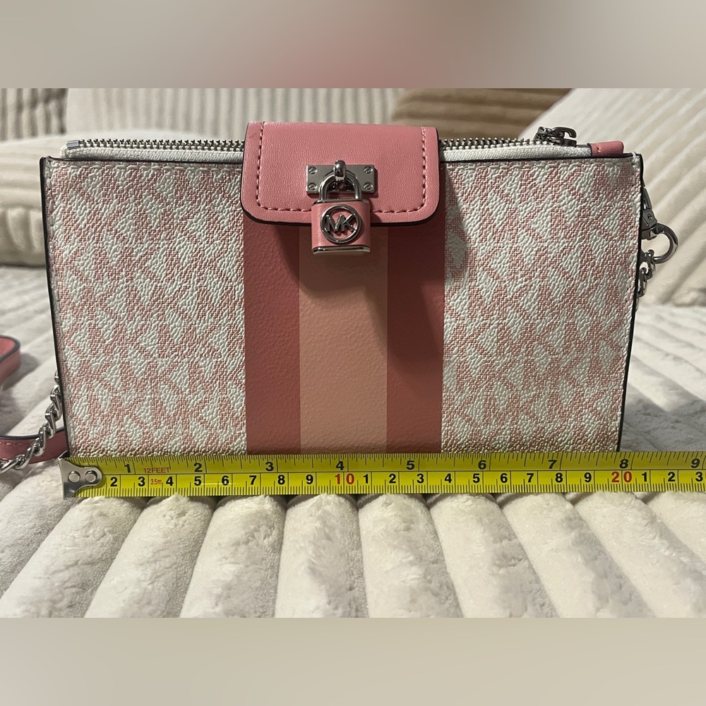 Ruby Small Double Zip Crossbody Michael Kors Pink… - image 6